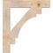 Ekena Millwork Merced Block Smooth Bracket, Douglas Fir, 5 1/2"W x 36"D x 40"H BKT06X36X40MRC05SDF - alternate 2